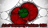Arte of problema de geometra 1404