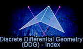 Discrete Differential Geometry Index