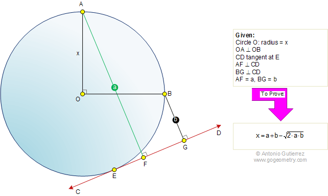 tangent of circle. Line CD is tangent to circle O