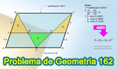 Problema de Geometría 162 (ESL): Paralelogramo, Razón, Proporciones, Triangulo, Área.