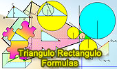 Formulas del Triangulo Rectangulo