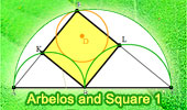 Archimedes' Arbelos and Square.