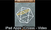 iPad Apps: iCrosss, 3D Polyhedron - Video.