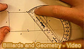 Pool or Pocket Billiards and Geometry. Reflection Symmetry - Video and News.