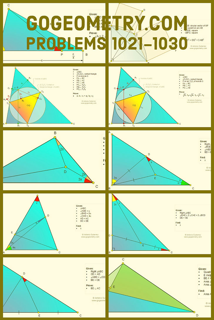 Geometry problems 1021-1030