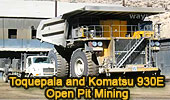 Toquepala, Open Pit Mining Operation, Komatsu 930E.