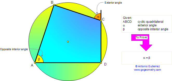 Geometry Problem 71 Cyclic Quadrilateral Angles