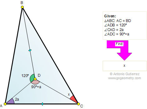 Triangle, 120 degrees, Congruence, Angles