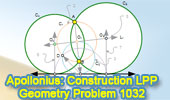 Problema de geometra 1032 Apollonius LPP