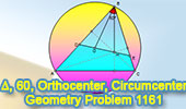 Geometry problem 1161 Orthocenter triangle