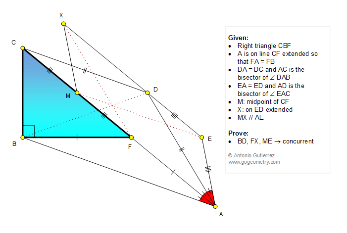 Geometry Problem 1237: IMO 2016, Problem 1, Triangle, Congruence, Parallel Lines, Concurrency.