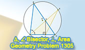 Problema de Geometra 1305