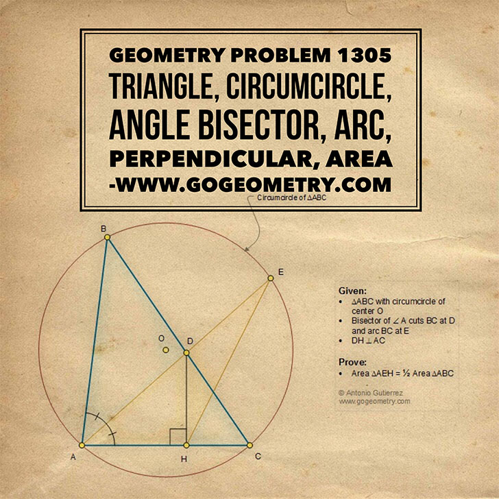 Artwork of Problem 1305, Triangle, Area, iPad Apps, Typography
