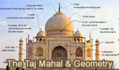 Puzzle: Taj Mahal & Geometry Shapes.