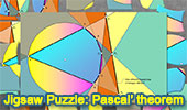 Geometric Art of Pascal theorem