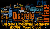 Discrete Differential Geometry, Word Cloud