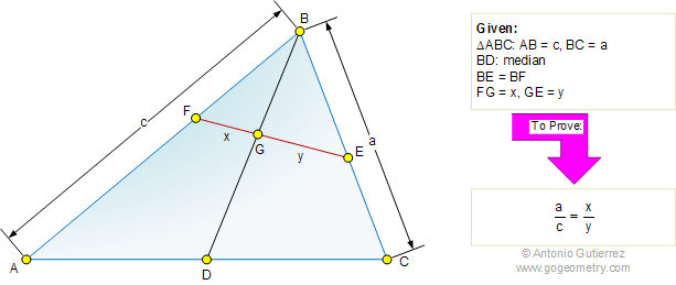 Triangle, median