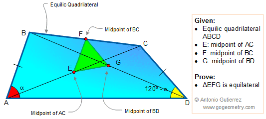Geometry Problem 1367 Equilic quadrilateral