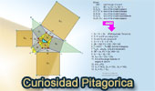 Curiosidad Pitagorica. Online tutoring.