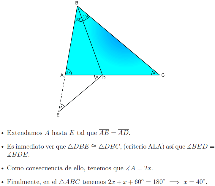 Solucion de problema 15 de gogeometry
