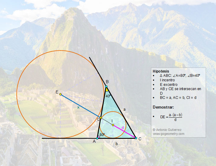 Problema 40 con Machu Picchu como imagen de fondo