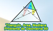 Area, Triangulo, Mediana, Puntos Medios