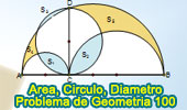 Area, Circulo, Diametro, Perpendicular