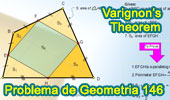 Teorema de Varignon, Cuadrilátero, Área, Puntos medios de los lados