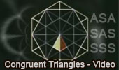 Congruent triangle video