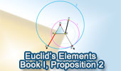 Euclid's Elements Book I, Proposition 2