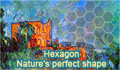Hexagon, Nature's perfect shape
