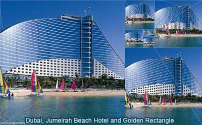 Dubai: Jumeirah Beach Hotel and Golden Rectangles
