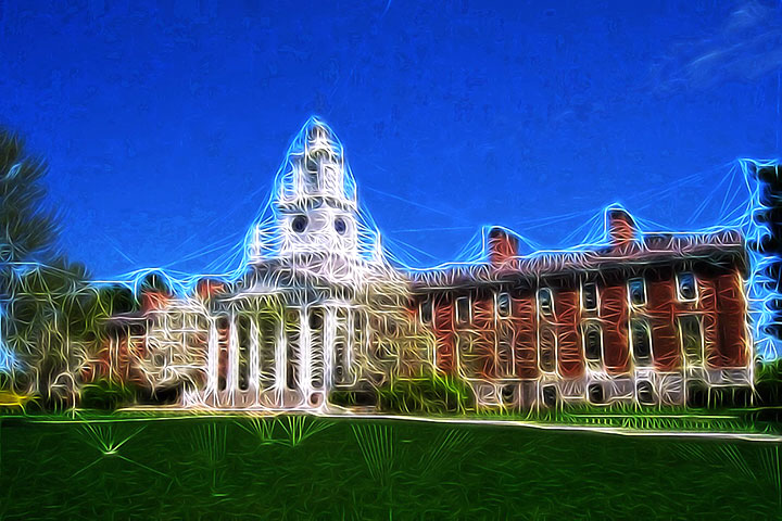 Phillips Academy, Andover. iPad Apps: Trimaginator and Tangled FX Delaunay Triangulation Art