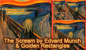 The Scream and Golden Rectangles