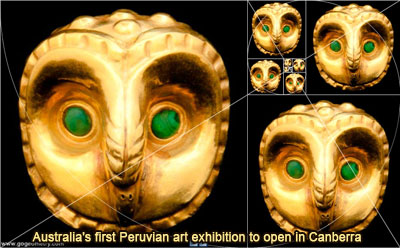 Gold and the Incas, National Gallery to host Australia's first Peruvian art exhibition, HTML5 Animation for iPad