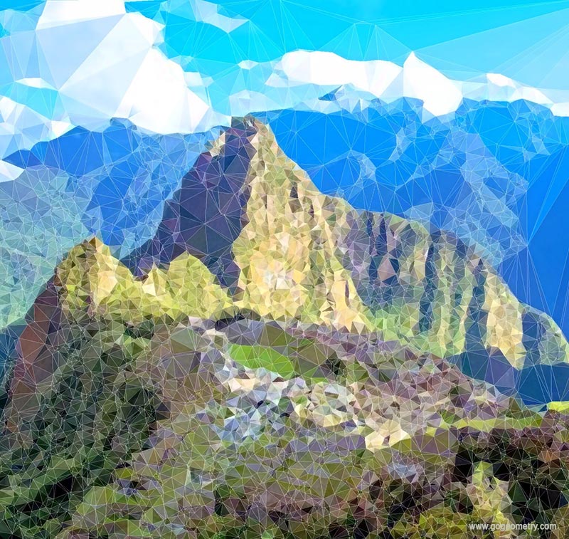 Machu Picchu, Delaunay Triangulation