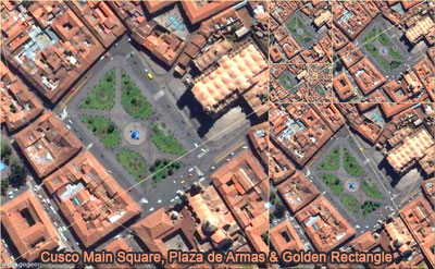 Cuzco, Cusco Main Square, Plaza de Armas, Peru, Inca Capital and Golden Rectangles
