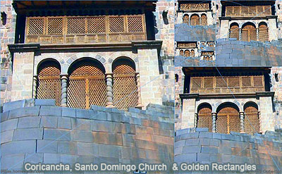 Coricancha and Santo Domingo Church, Cuzco, Golden Rectangle