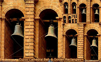 Cuzco Cathedral Bell, Golden Rectangles