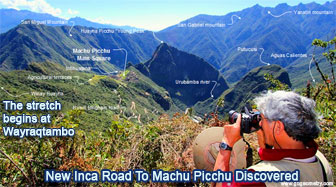 New nearly-mile-long Road To Machu Picchu Discovered
