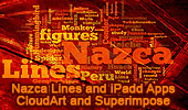 Nazca Lines: Cloudart and Superimpose