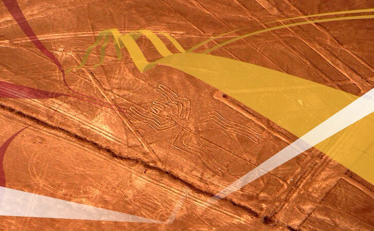 Nazca Lines Spider and LoryStripes for iPad
