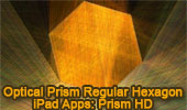 Optical Prism with Regular hexagonal Form