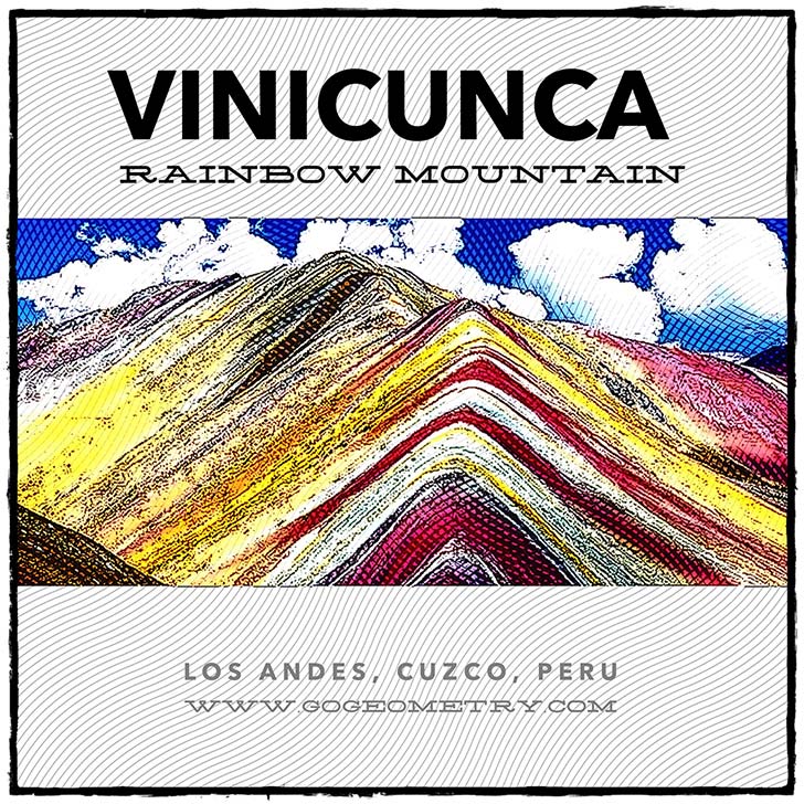 Vinicunca, Rainbow Mountain, Cuzco, Peru