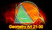 Online education degree: geometry art 21-30