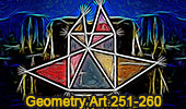 Online education degree: geometry art 251-260