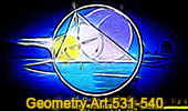 Online education degree: geometry art 531-540