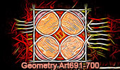 Online education degree: geometry art 690-700