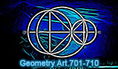 Online education degree: geometry art 701-710
