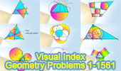 Math Geometry Problems, Visual Index